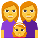 👩‍👩‍👧
